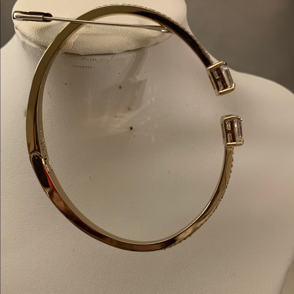 Lauren Ralph Lauren Gold-Tone Hinged Bracelet - Picture 3 of 4